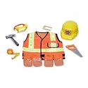 Melissa & Doug Construction Worker Costume Deluxe Role Play Set