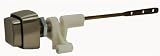 Toilet Tank Lever, Push-Button Type, Satin Nickel Finish, by Plumb USA