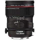 Canon TS-E 24mm f/3.5L II Tilt-Shift Lens - Refurbished