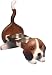  - BEAGLE dog pet feeding DISH food BOWL raised rack