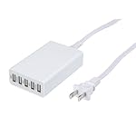 プリンストンテクノロジー Unitap 5ポートUSB急速充電器 PPS-UTAP2