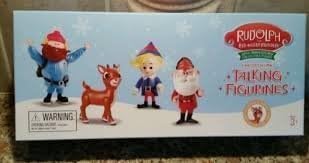 Rudolph the Red-Nosed Reindeer 50th Anniversary Talking Figures Set of 4 + Bumble Offer