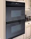 Dacor Millennia Series MCS230B 30" Double Electric Wall Oven with 3.9/4.4 cu. ft. Self-Cleaning Convection Ovens, Halogen Lighting and Delay Timed Cooking: Black