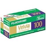 Fujifilm Fujichrome Velvia RVP 100 Color Slide Film, ISO 100, 120 Size, Transparency, U.S.A.
