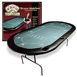 Texas Hold'em Poker Padded Folding Table: 84 x 42