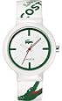 Lacoste Sport Collection Goa Green Croc White Dial Unisex watch #2010522