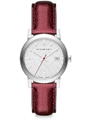 Burberry BU9123 Watch City Ladies - Silver Dial Stainless Steel Case Quartz Movement