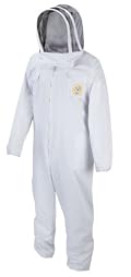 Bee Proof Suits Bee Keeper's Suit Cotton Bee Suit with Throw Back Hood BPS3 Beekeeping Suit