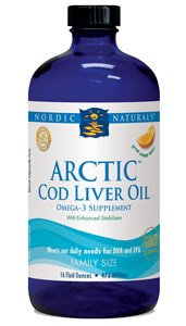 Arctic Cod Liver Oil (orange) 16oz