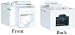 CAT5E, RJ45 Inline Keystone Coupler, White Color