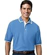 Outer Banks Men's Egyptian Diamond Knit Intarsia Polo - 6093