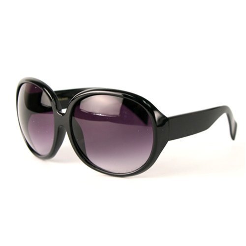 Click here to buy Black Jackie Oversized Round Fashion Frame Sunglasses.