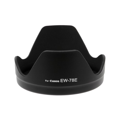 Fotodiox Lens Hood for canon EF-S 15-85mm f/3.5-5.6 IS Lens as Canon EW-78E