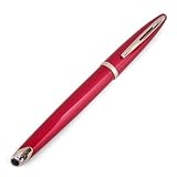 ウォーターマン ウォーターマン 【WATERMAN】 カレン 万年筆 (ペン先 F:細字) グロージングレッド ST FP wm0008