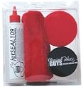RED SHINE KIT JETSEAL & PETES 53' PASTE WAX, PAINT PROTECTION & SHINE KIT- (6 Items)