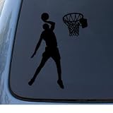 BASKETBALL - Hoops Sport - Car, Truck, Notebook, Vinyl Decal Sticker 1207 | Vinyl Color:... by NS-FX