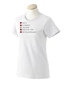 HUG MY ALASKAN MALAMUTE CHECKLIST Ladies T-Shirt (Various Colors Avail)