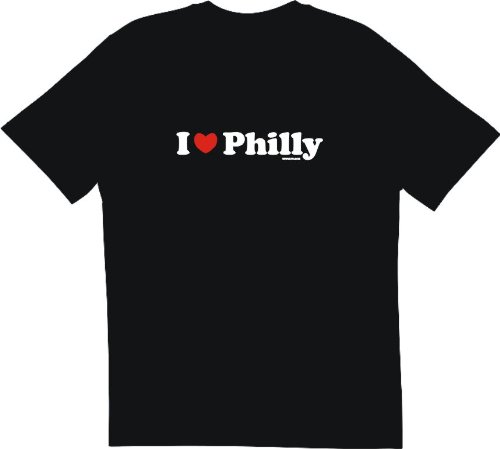 I Heart (Love) Philly Men's Tee Shirt Small-Kelly Green