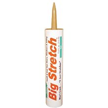 Sashco 10014 10.5oz Sashco Sealants Tan Big Stretch Caulk & Seal, 10.5-Ounce