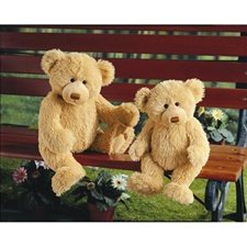 Childrens Toyshop  Third Party New : Georgie Teddy Bear 33cm