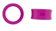 Large Gauge - 35mm / 1 3/8in - Super Neon Acrylic Tunnels - Purple - Sold as a Pair