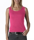 Anvil Ladies' Tank Top - Hot Pink