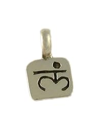 Chakra Charms or Pendants in Sterling Silver