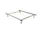 Twin or Full Metal Bed Frame with Rollers