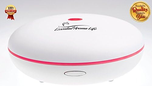 Essential Oil Diffuser Electric with Ultrasonic Aromatherapy - Refresh the Air with Diffusers for Essential Oils - Aroma Diffuser Is Easy to Operate - Modern Design with Changing Color LED Lights
