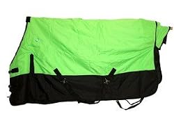 600 Denier Light Weight Horse Tornout Blanket Lime Green