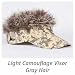Flair Hair with Gray Hair and Camo Visor - NEW!