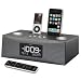 iHome iP88 Stereo Dual Dock Triple Alarm Clock Radio