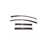 Auto Ventshade 194141 Rear In-Channel Ventvisor Deflector - 4 Piece by Auto Ventshade