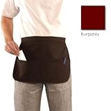 Burgundy Money Pocket Polycotton.