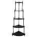 Ore International Cherry 5-Tier Corner Stand