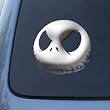 JACK SKELLINGTON - Nightmare Before Christmas - Vinyl Car Decal Sticker #1350 | Vinyl Color: Chrome