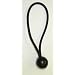 8" Black Premium Ball Bungies Package of 100
