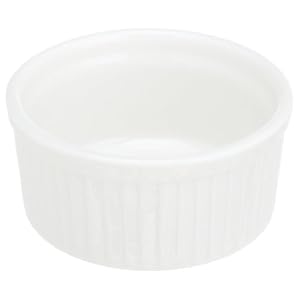 10 Strawberry Street Whittier 3-1 2-Inch Ramakin, Set of 6, White by 10 Strawberry Street