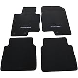 Genuine Hyundai Accessories 3QF14-AC200RY Black Front and Rear Carpet Floor Mat for Hyundai Sonata/Hyundai Sonata Hybrid
