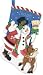 Dimensions Holiday Friends Stocking Felt Applique Kit