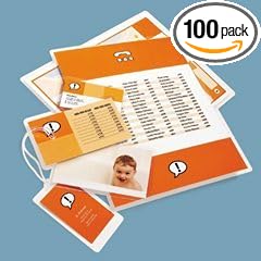 Clear Letter Size Laminating Pouches 9 x 11 1/2, 3 Mil, 100/Box (UNV84622) Category: Laminating Pouches