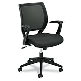 basyx by HON HVL521 Mesh Back Work Chair, Black