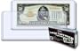 BCW 7.5 x 3.5 - Large Bill Currency (Dollar Bill) Holder - Pack of 25) - Currency and Coin Collecting Supplies