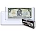 BCW 7.5 x 3.5 - Large Bill Currency (Dollar Bill) Holder - Pack of 25) - Currency and Coin Collecting Supplies
