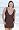 Brown Plus Size Empire Tank - Women's Swimwear Plus Size Swimsuit