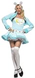 Sexy Halloween Costumes Sky Blue Care Bears Bedtime Teddy Bear 1980's 80's Theme Party Costume