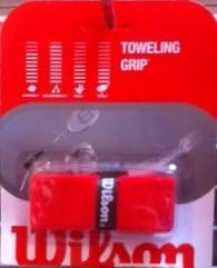 Wilson Badminton Toweling Grip, Red Color