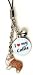 Collie Dog Cell Phone Charm