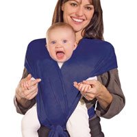 Papoozle Baby Carrier Sling in Navy / Blue - Mother & Baby Gold Winner 2008/09