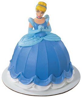 Petite Cinderella Topper for Petite Doll Cake